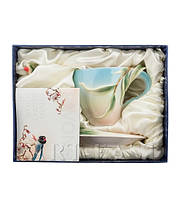 Порцелянова чайна пара Зимородок Кукабара (Pavone) FM- 77/2, фото 4