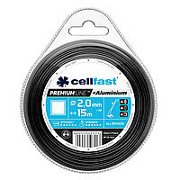 Жилка для тримера, мотокоси Cellfast Premium — квадрат 2,0 мм 15 м 35-042