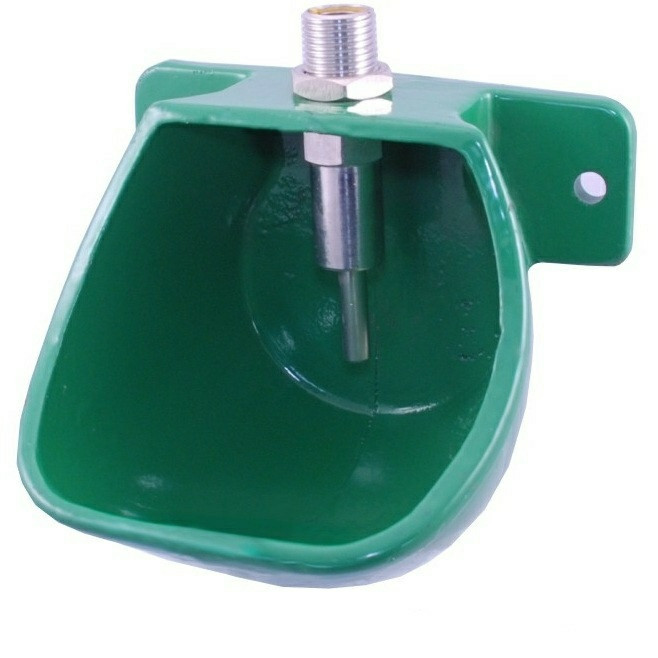 Купить Чашечная чугунная поилка для свиней на доращивании и откорме ...