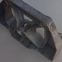 Кронштейн осі балансира КрАЗ 6505-2918154