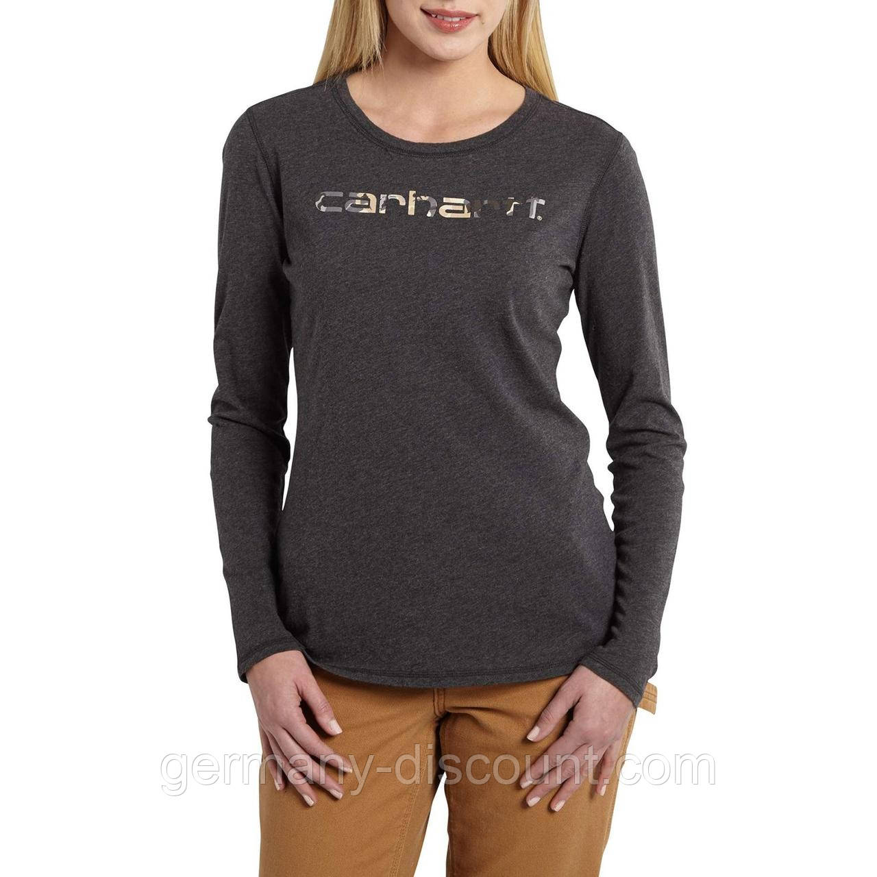 Лонгслів Carhartt Women's Signature раз. M-L, фото 1