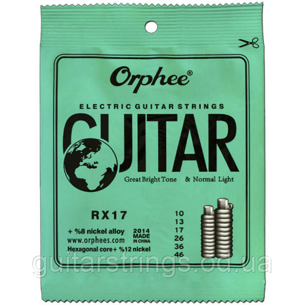 Струны Orphee RX17 Nickel Alloy Normal Light 10-46