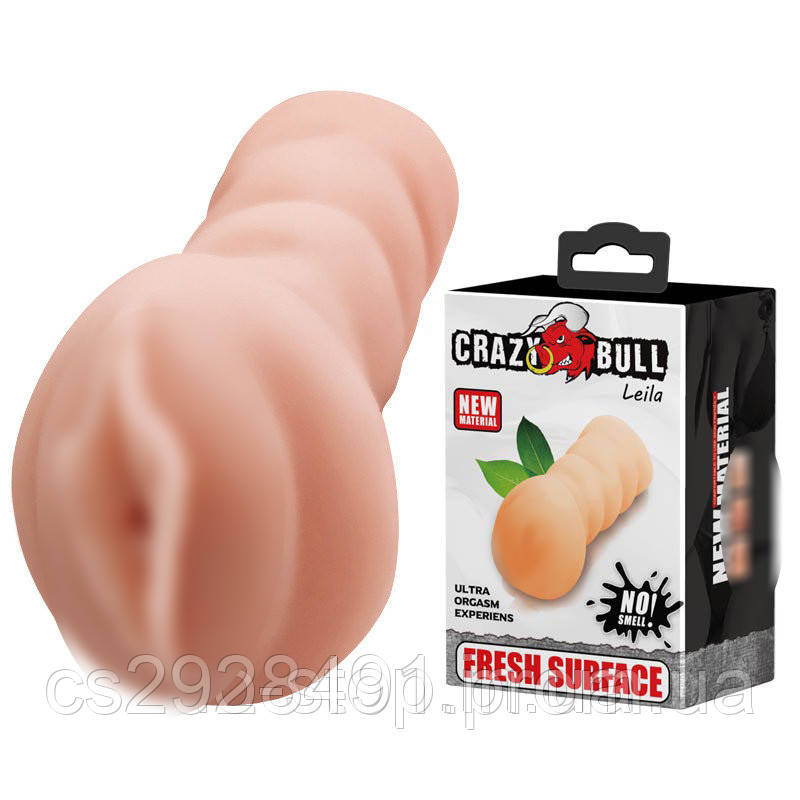 Мастурбатор Crazy Bull Leila Pocket Masturbator Vagina - Flesh