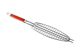 Решітка-гриль для риби 66х34х15х3 см