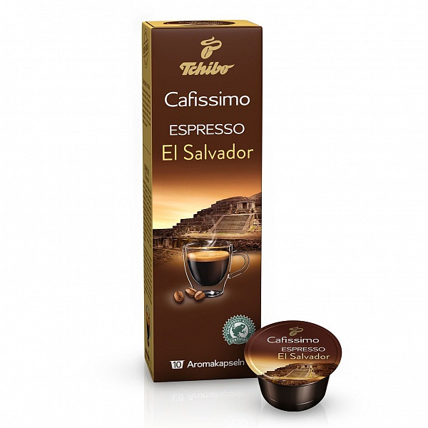 Кава в капсулах Tchibo Caffitaly Cafissimo Espresso El Salvador 10 шт. (4), Німеччина, фото 1