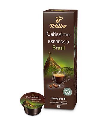 Кава в капсулах Tchibo Caffitaly Cafissimo Espresso Brasil 10 шт. (6), Німеччина