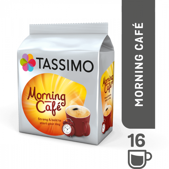 Кава в капсулах Tassimo Morning Cafe 16 порцій. Німеччина (Тассімо), 118.4г