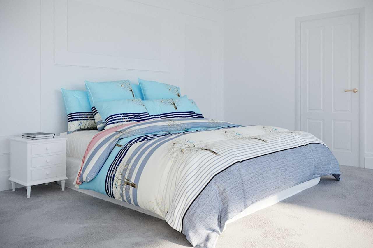 Двоспальна постільна білизна ТЕП Washed Cotton "Spingtime", фото 1
