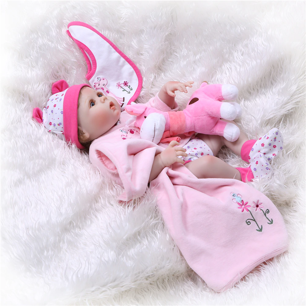 Кукла реборн Ульяна 53 см полностью виниловая Reborn doll - фото 2 - id-p514813464