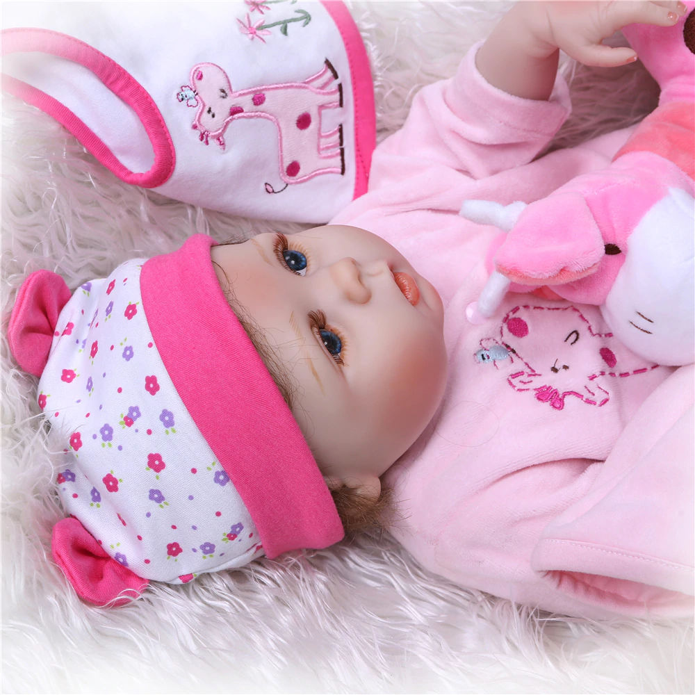 Кукла реборн Ульяна 53 см полностью виниловая Reborn doll - фото 3 - id-p514813464