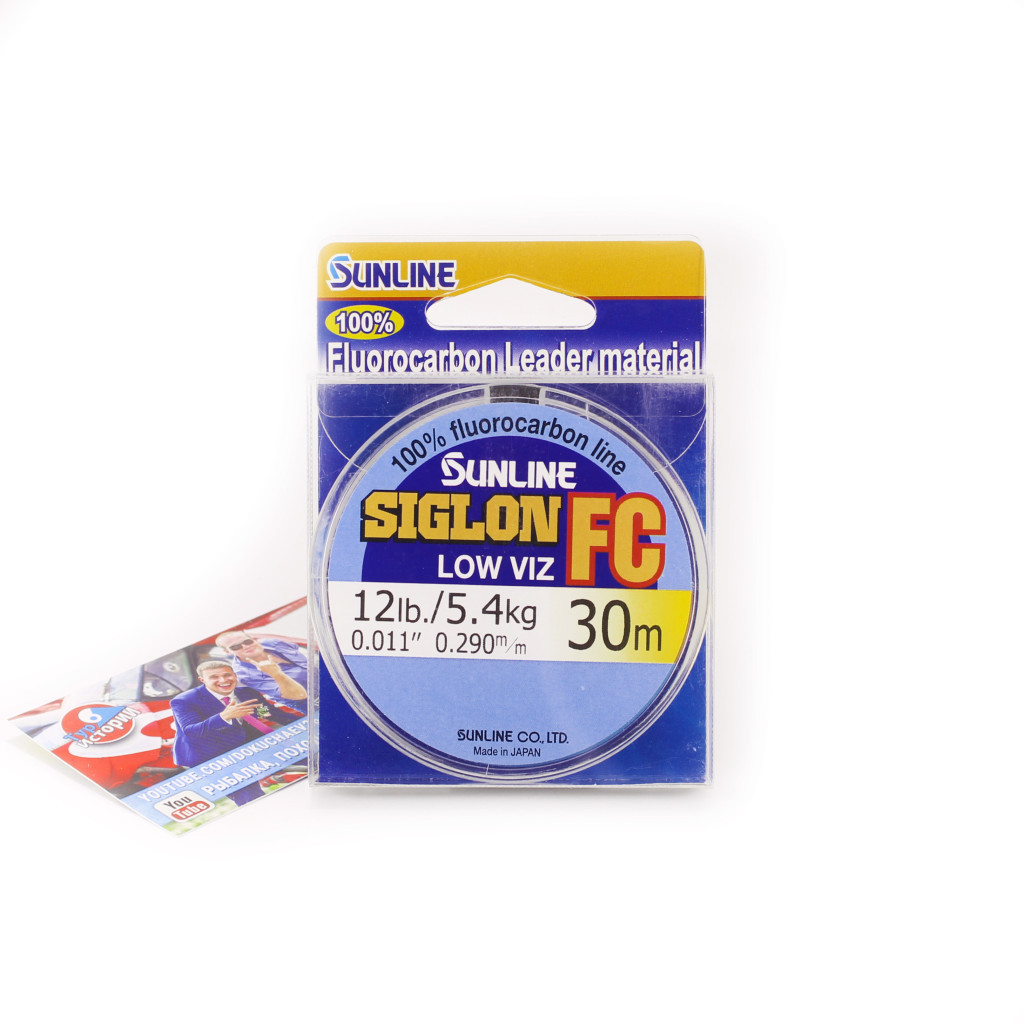Флюорокарбон Sunline SIG-FC 30м 0.290 мм 5.4 кг Поводковый