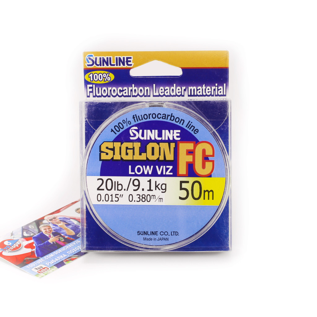 Флюорокарбон Sunline SIG-FC 50м 0.380 мм, 9.1 кг Поводковый