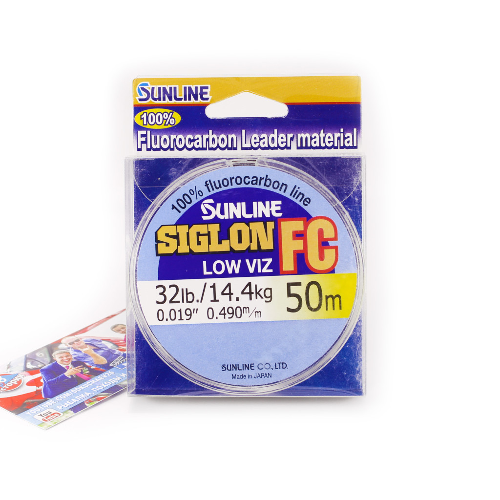 Флюорокарбон Sunline SIG-FC 50м 0.490 мм 14.4 кг Поводковый