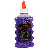 Elmer's glitter glue Violet - Фиолетовый клей с глиттером Элмерс для слаймов, 177мл