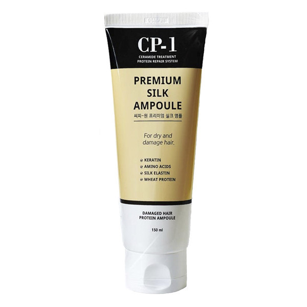 CP-1 Сироватка для волосся незмивна з протеїнами шовку CP-1 Premium Silk Ampoule Корейська косметика 150ml