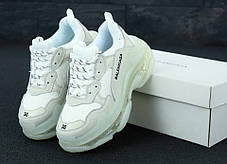 Кроссовки женские Balenciaga Triple S баленсиага белые. ТОП Реплика ААА класса., фото 2