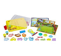 Play-Doh чемодан Набор пластилина c формачками Shape and Learn