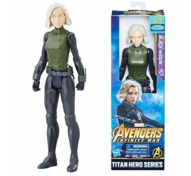 Чорна Вдова Герой Marvel Black Widow with Titan Hero