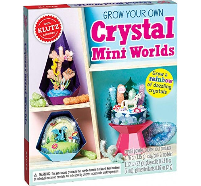 Набор для создания мини-миров Klutz Grow Your Own Crystal Mini Worlds