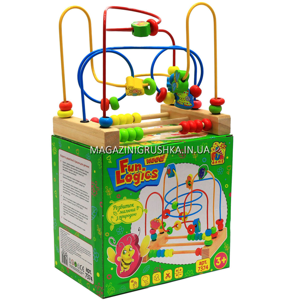 Игрушка развивающая для детей Fun logics «Лабиринт» 7374, фото 1