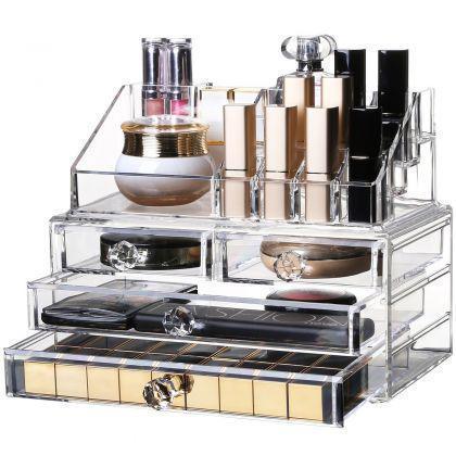 Акриловий органайзер для косметики Cosmetic Storage Box