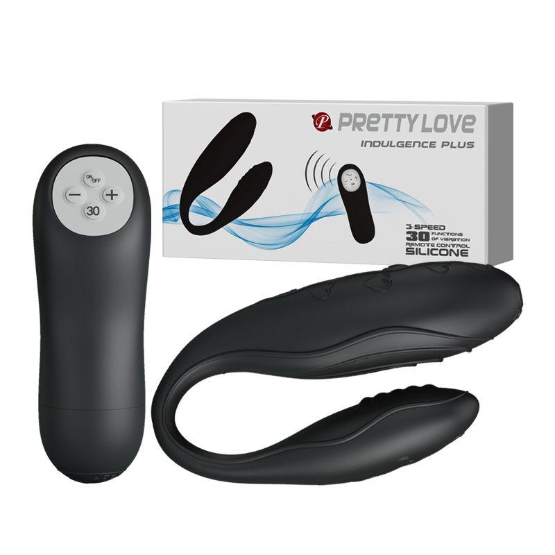 Вібратор для пар Pretty Love "INDULGENCE PLUS" (аналог We-Vibe), 9,5х3 см.