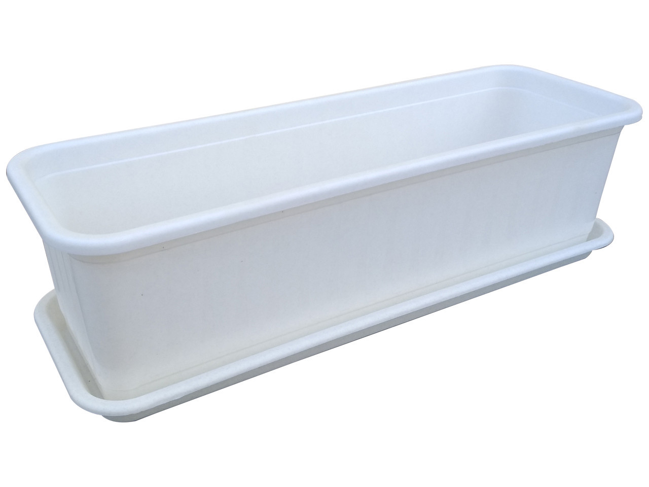 Ящик балконний Білий (ЧП КВВ), фото 1