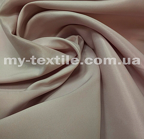 Атлас прокатний щільний матовий (Весільний атлас) Пудра