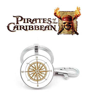 Брелок Пірати Карибського моря/Pirates of the Caribbean з компасом