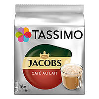 Кава в капсулах Tassimo Jacobs Cafe Au Lait 16 порцій Німеччина Тассімо Ау Лайт