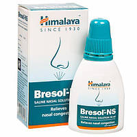 Краплі-спрей для носа Брізол, Брісол, Bresol-NS Himalaya Saline Nasal Solution, 10 мл