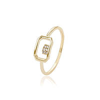 Кільце ХР Gold filled 18k. Розмір 18 мм.