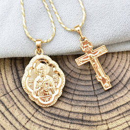 Хрестики та іконки Xuping позолота 18К