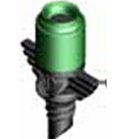 Розбрызгиватель мини Vortex с завихрением (зеленый) 360 °