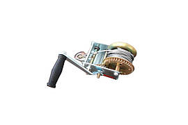 Лебідка важільна барабанна Intertool 900 кг сталевий трос 10 м