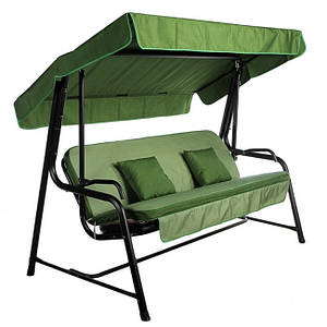Диван-гойдалка (садова гойдалка) SEATTLE Зелений (тексилк) Італія Primilla Безплатна доставка!