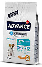 Сухий корм ADVANCE Puppy Mini 3 кг для цуценят маленьких порід