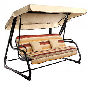 Диван-гойдалка (садова гойдалка) VIRGINIA (бавовна) Італія Primilla Безплатна доставка!