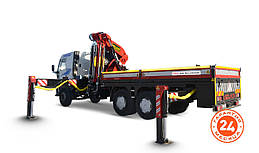 Бічний складаний кран ASK 75 Ton/M YK5+2/6+2 Aselkon