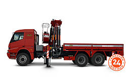 Бічний складаний кран ASK 30 Ton/M YK5+2/6+2 Aselkon