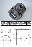 U5LL0014 Поршень с кольцами на двигатель Perkins 1004 с турбиной. T4.40 версии