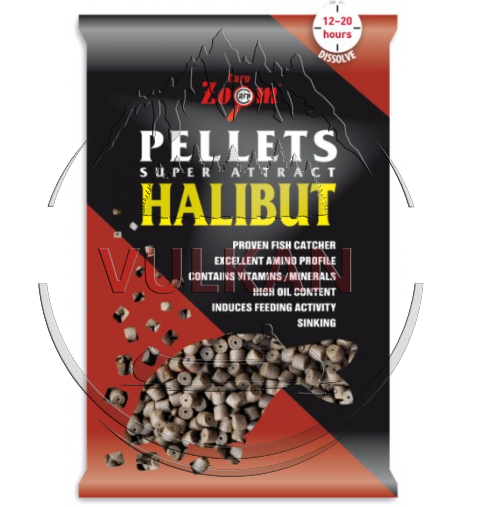 Насадок Палтусова пеллетс Carp Zoom Halibut Pellets 20 mm 2,5 кг