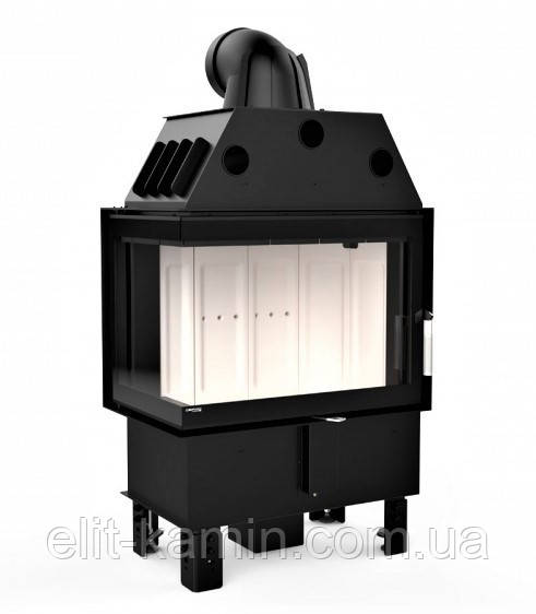 Кутова камінна топка Defro Home Intra SM BL (10kw)