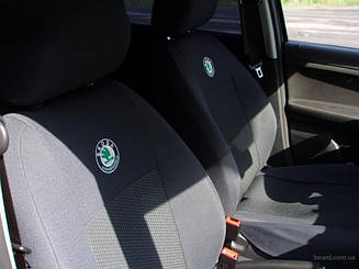 Чохли в салон Skoda Fabia 1/3 2007 - Чохли на сидіння Шкода Фабія (Prestige_Standart) модельні