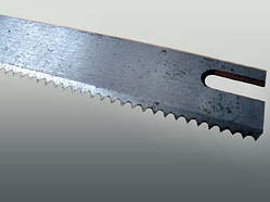 Ножі зубчасті 323х20х2,0 мм для фасувально-пакувальних автоматів «ІНТЕРМАШ»