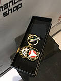 Брелок Mercedes-Benz Key Ring, Sindelfingen, Gold, Brass, артикул B66041523, фото 3