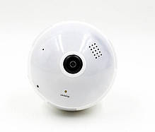 Панорамна WiFi IP-камера лампочка "риб'яче око" HLV H-302L White, фото 3