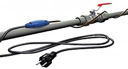 Нагрівальний кабель із вбудованим термостатом Fenix PFP 12 Вт/м для обігріву труб