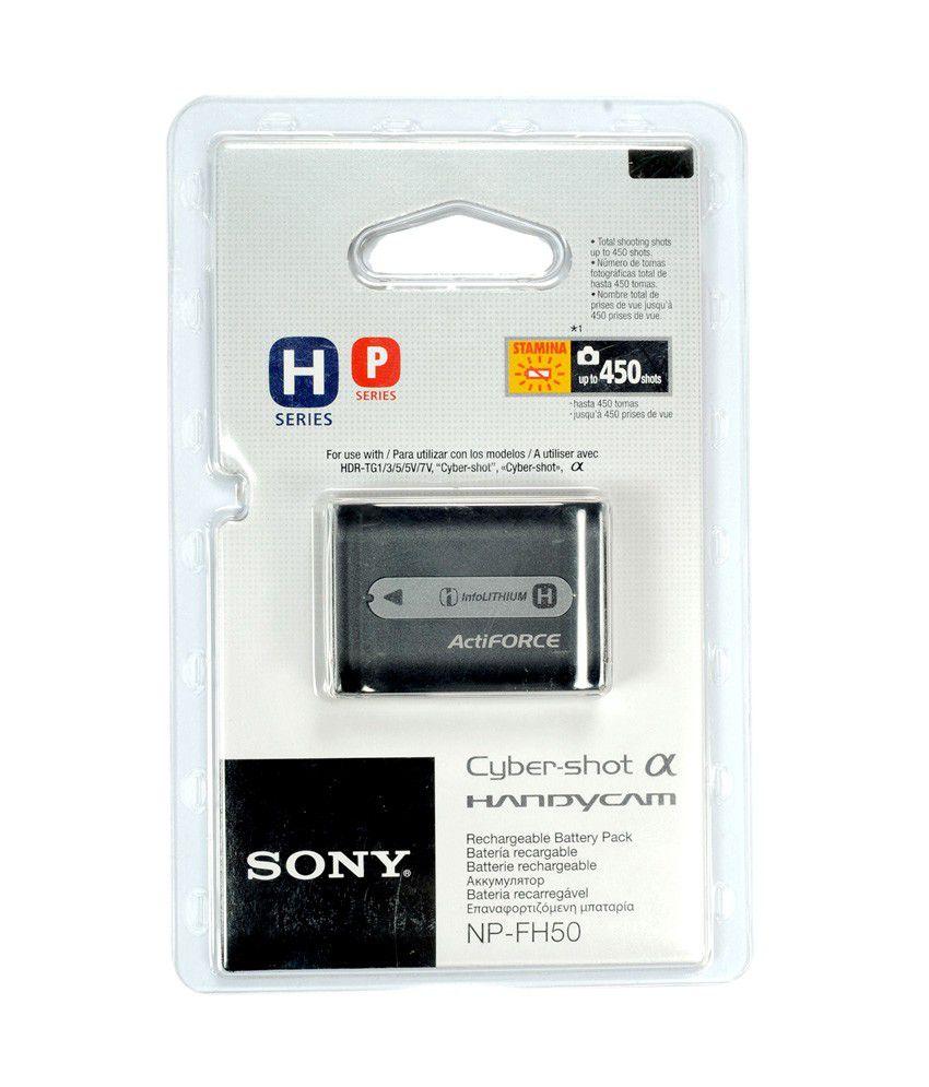 Батарея акумулятор Sony NP-FH50 DSLR-A230, DSLR-A290, DSLR-A330, DSLR-A380, DSLR-A390, DSC-HX1, DSC-HX100
