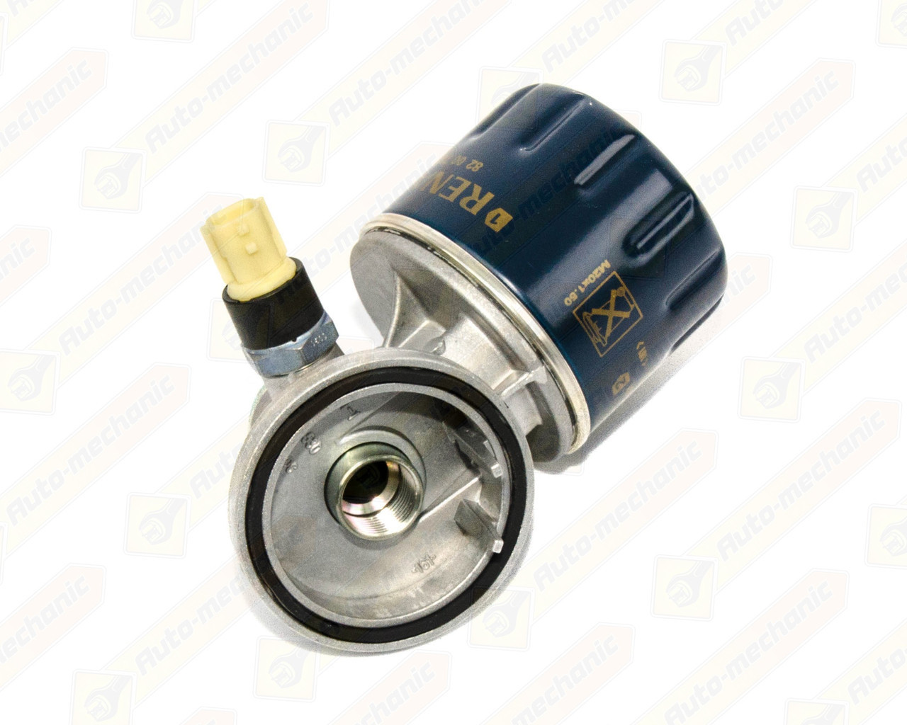 Кронштейн (корпус) масляного фільтра на Renault Kangoo II 2008-> — Renault (Оригінал) - 8201056869, фото 1